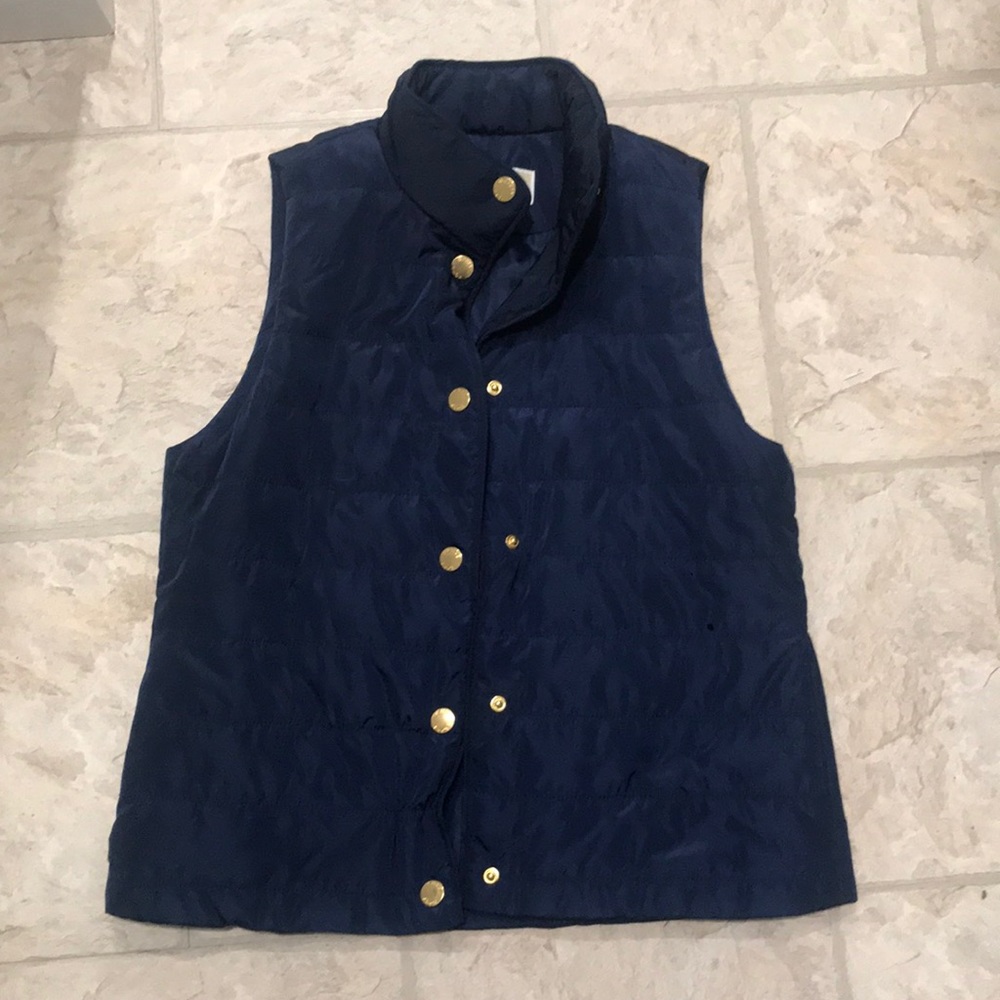 Beautiful blue and gold MICHAEL KORS vest